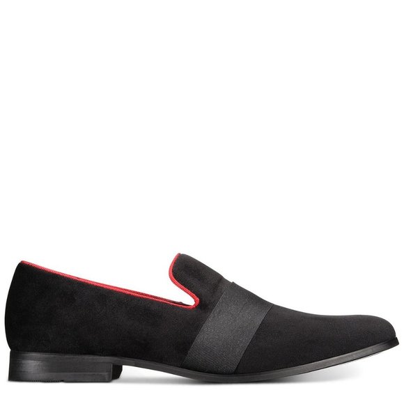 International Concepts Mens Kaizer Velvet Loafers